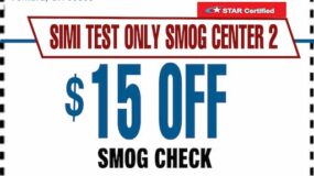 Smog Check Coupon Simi Valley